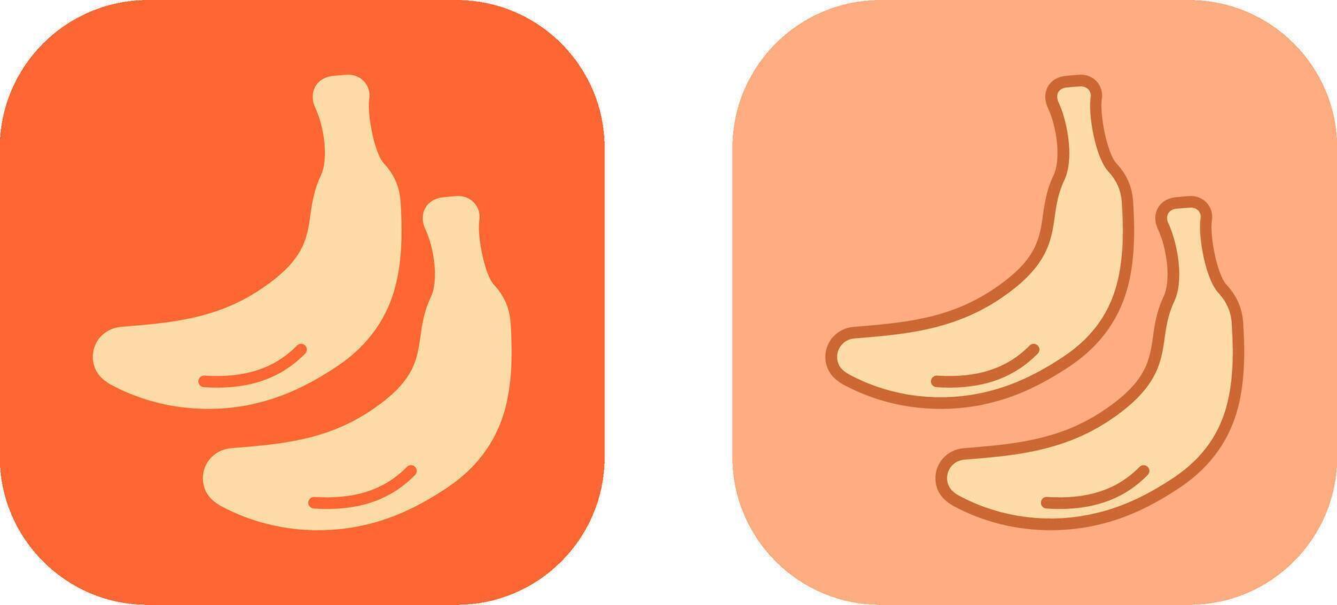 diseño de icono de plátano vector