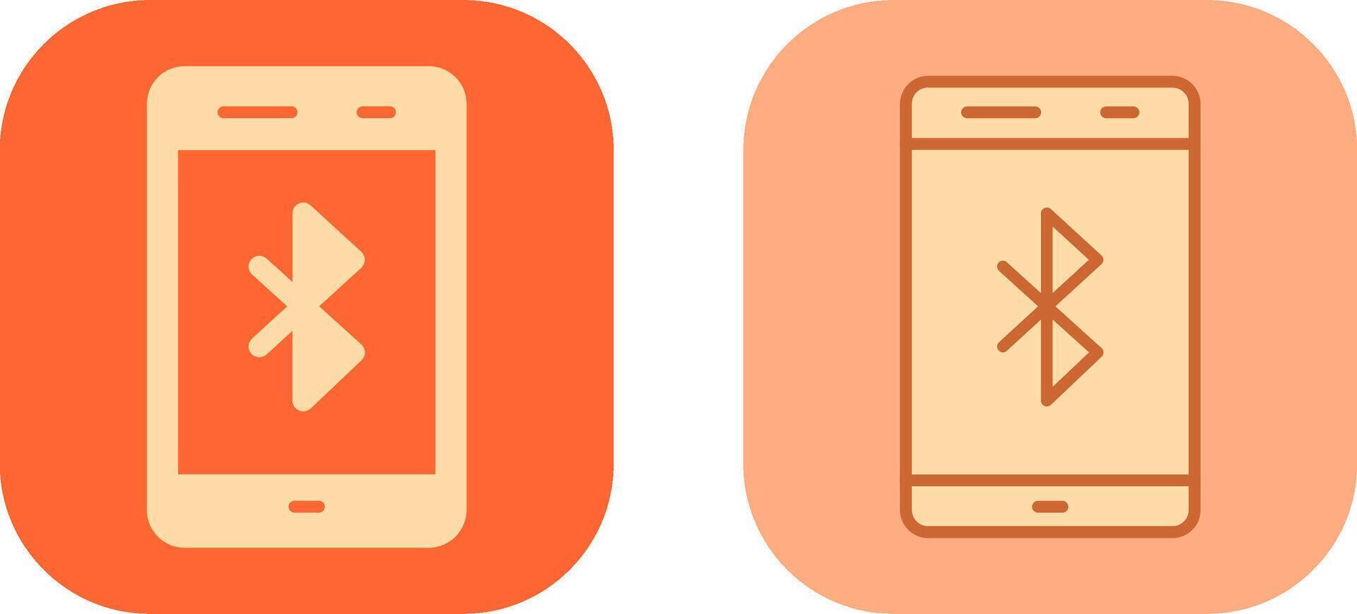Bluetooth Icon Design vector