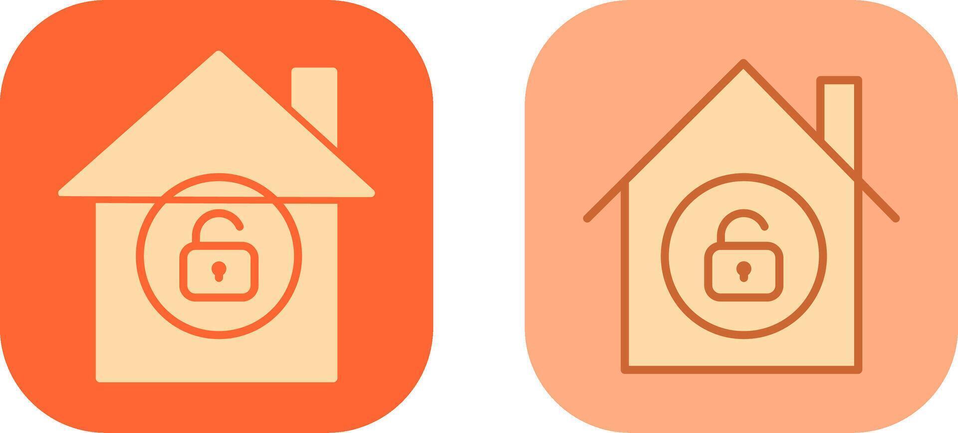 Unlocked Icon Design vector