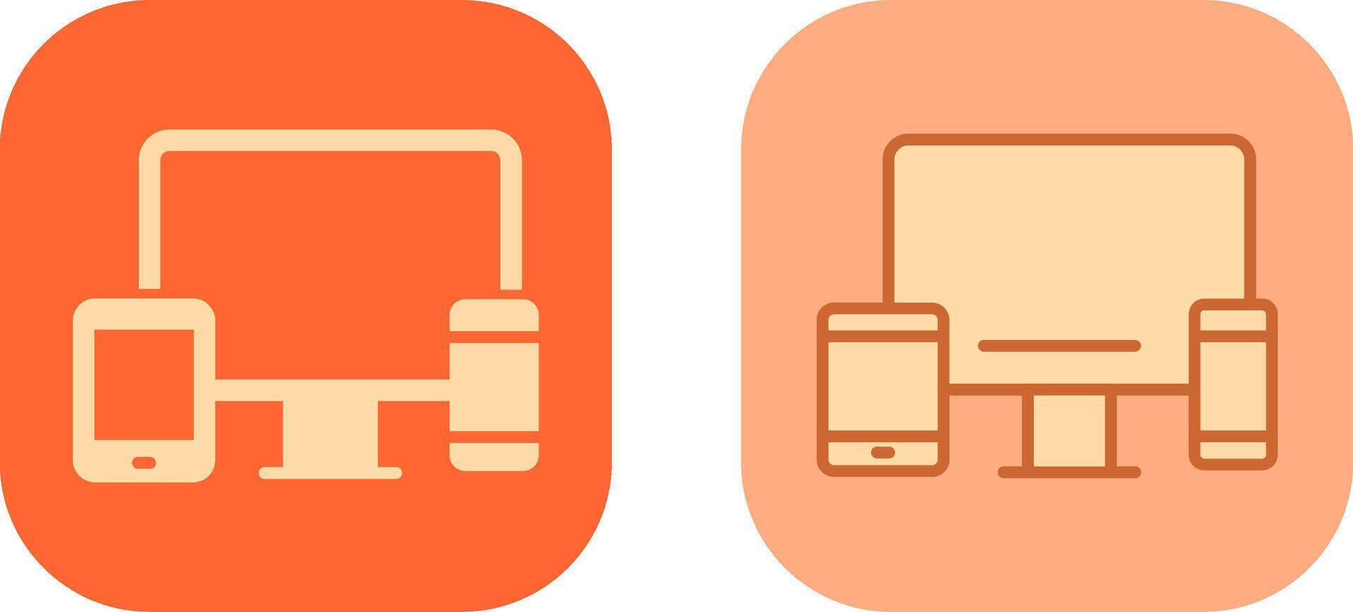 Responsive Icon Design vector