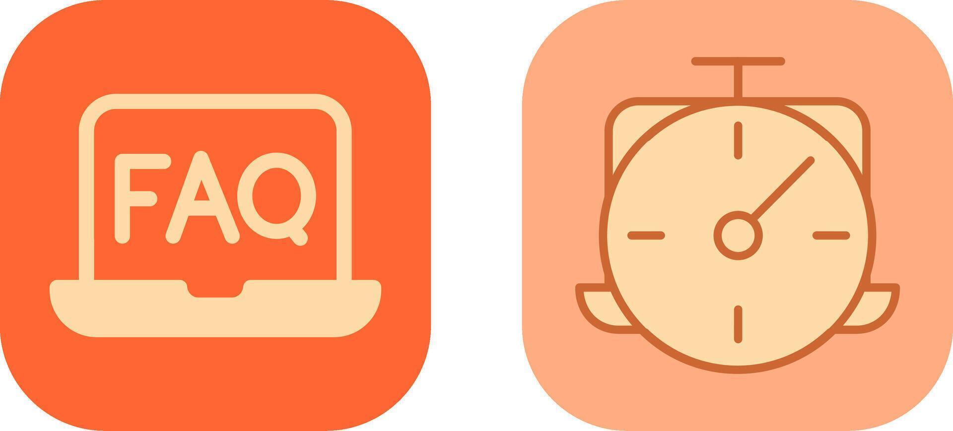 FAQ Icon Design vector