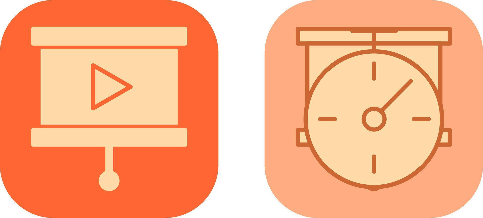 Slideshow Icon Design vector