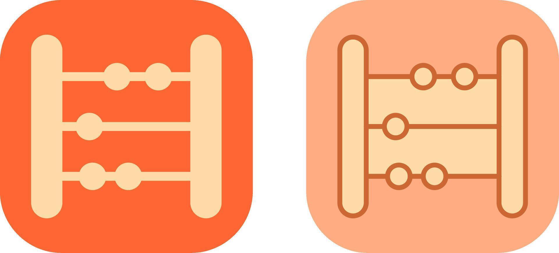 Abacus Icon Design vector