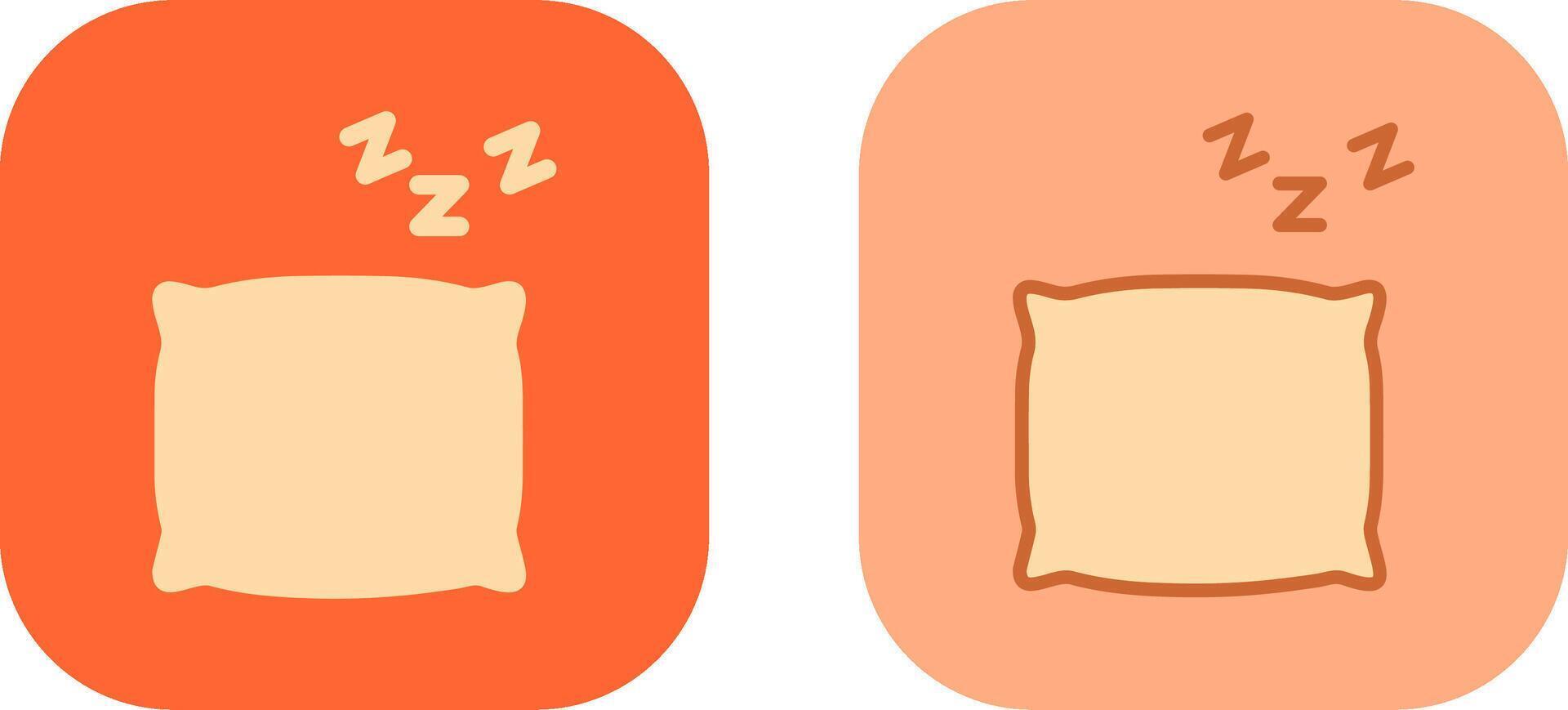 Pillow Icon Design vector