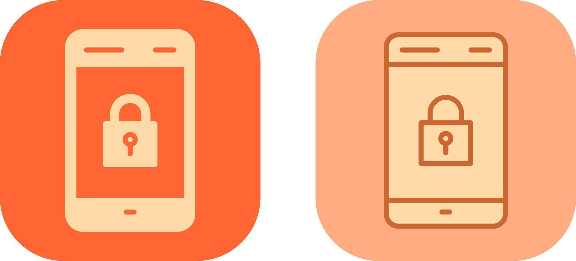 Padlock Icon Design vector