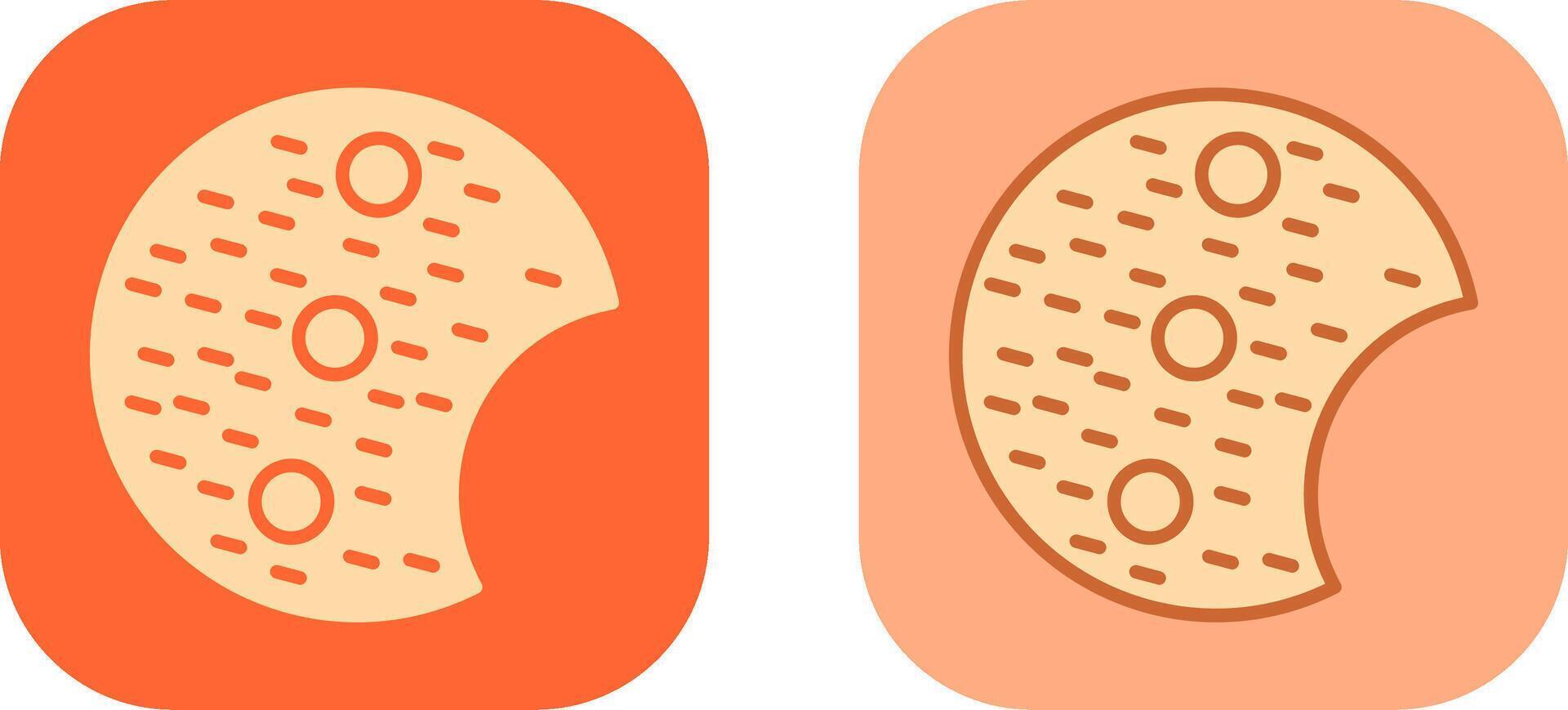 Cookie Icon Design vector
