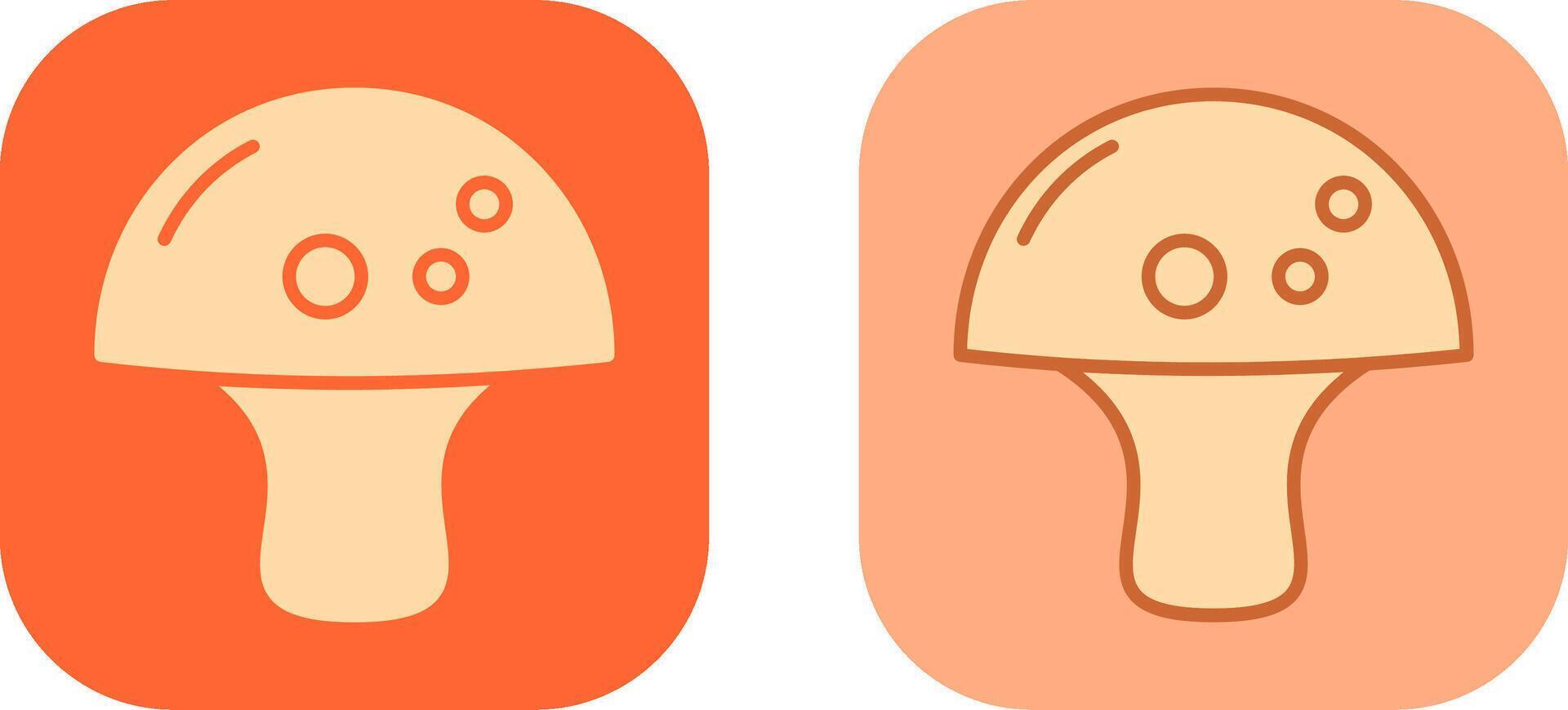 hongos icono diseño vector