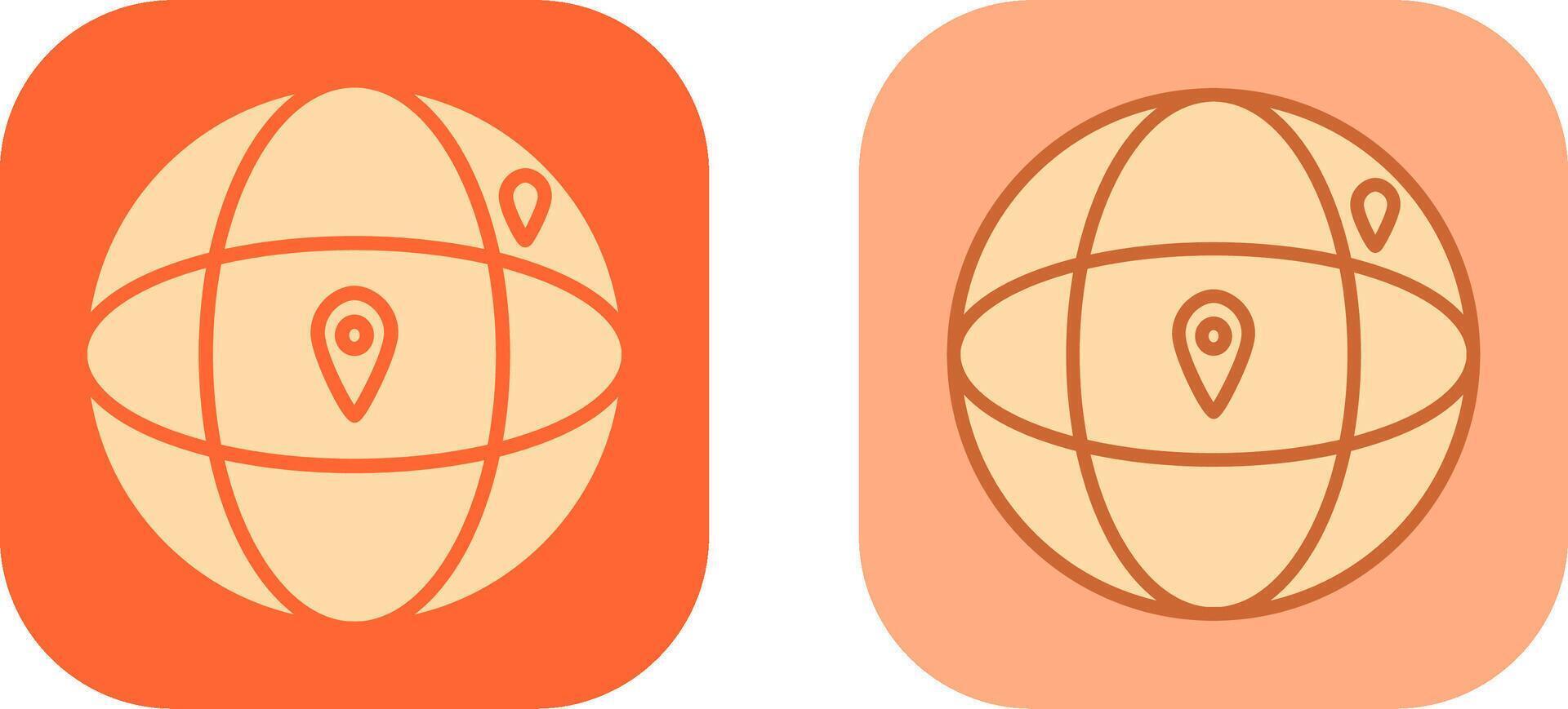 Map Icon Design vector