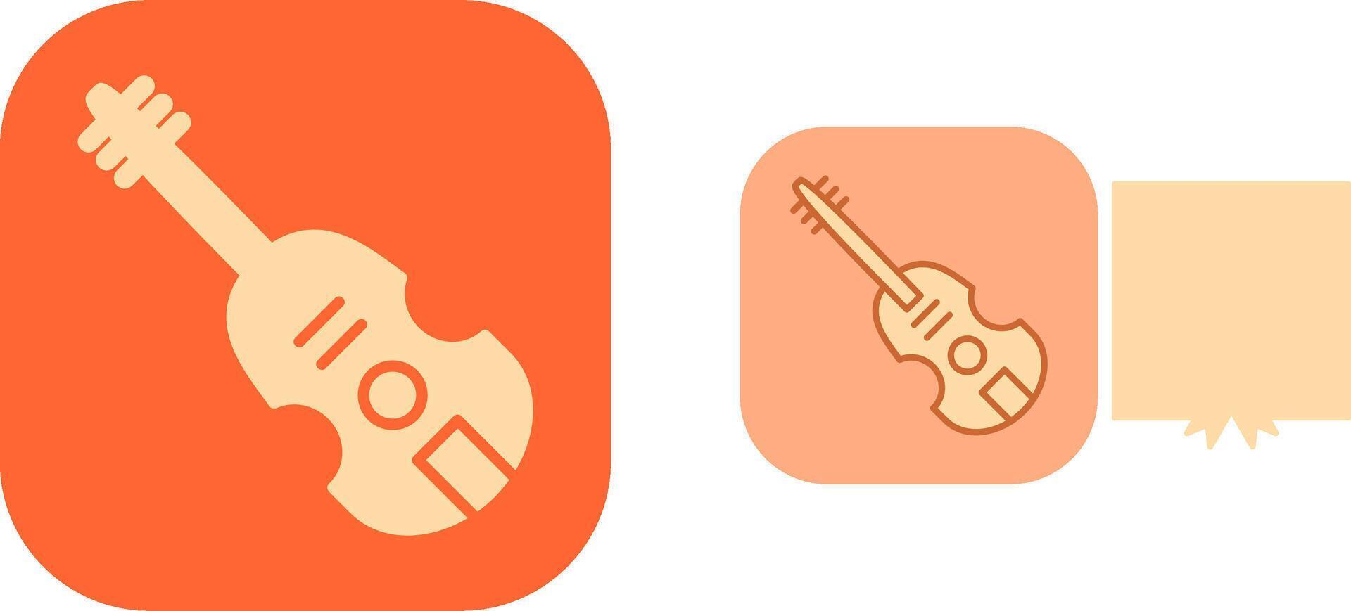 Violin Icon Design vector