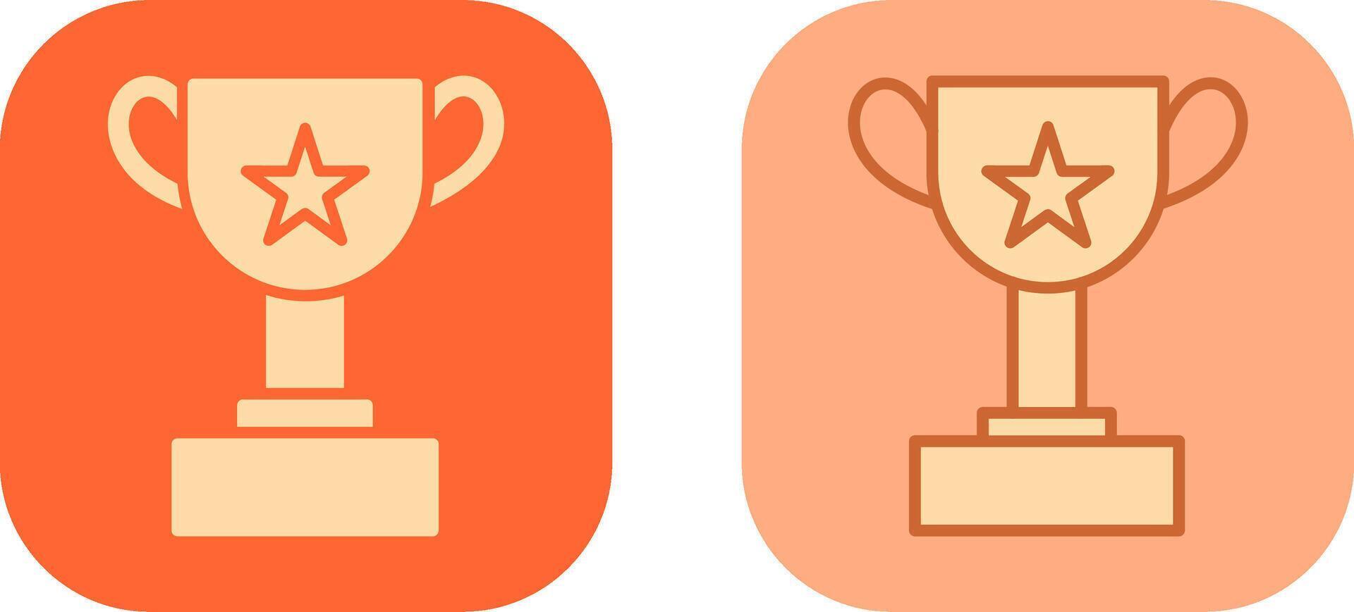 Trophy Icon Design vector