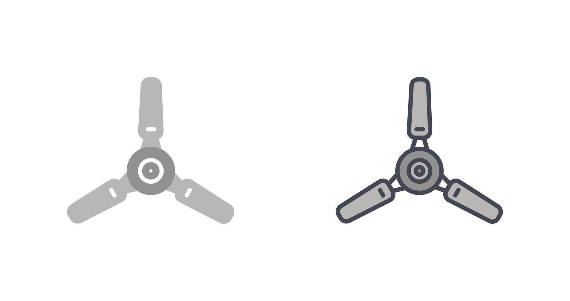 Electric Fan Icon Design vector