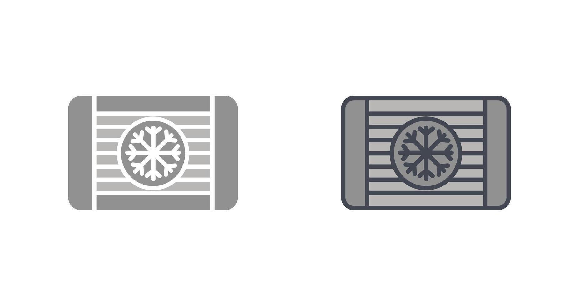 Cooling Icon Design vector