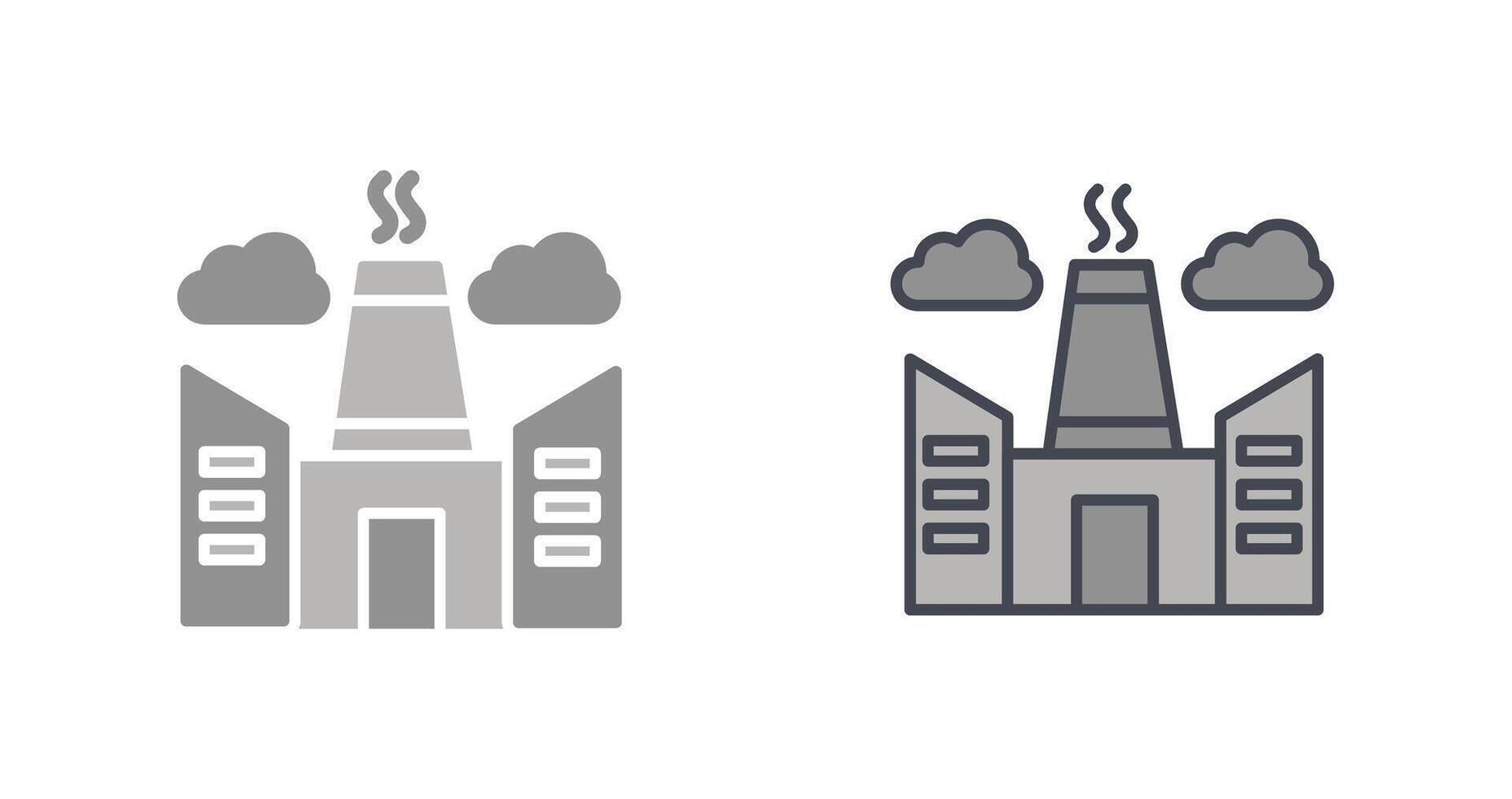 Factory Icon Design vector