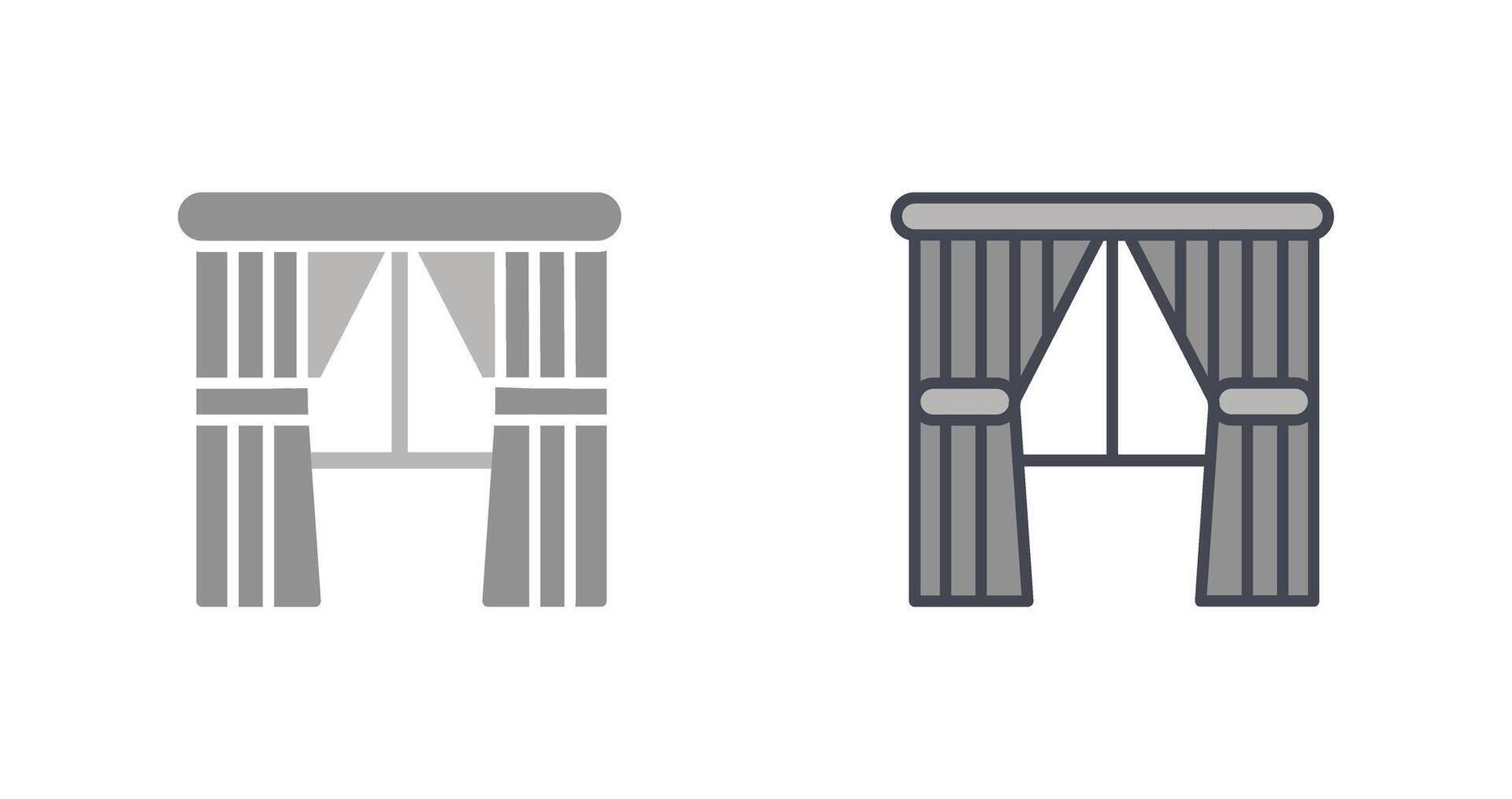 Air Curtain Icon Design vector