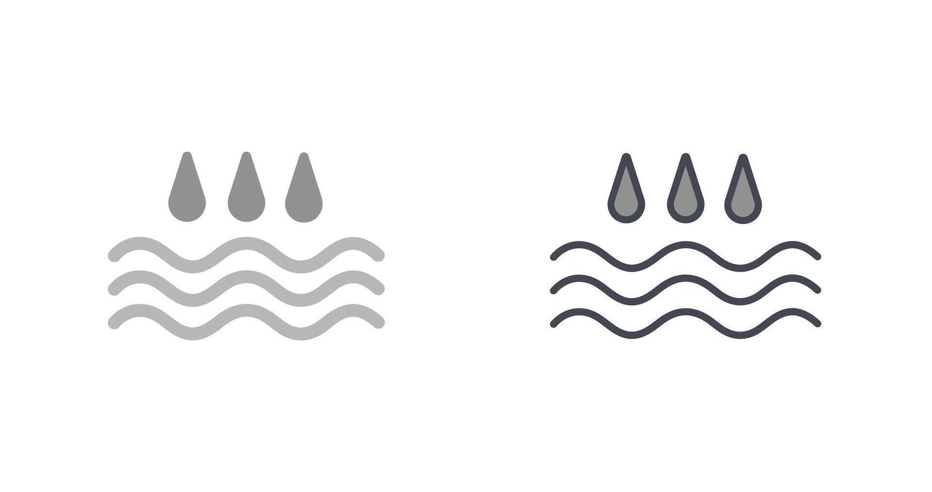 Drops Icon Design vector