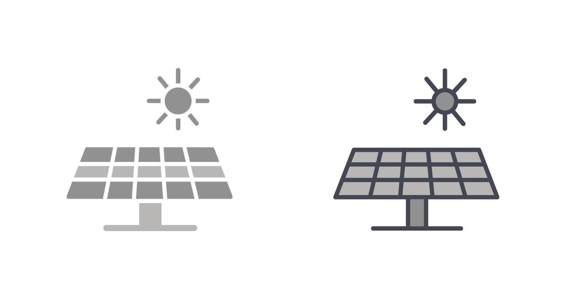 solar icono diseño vector