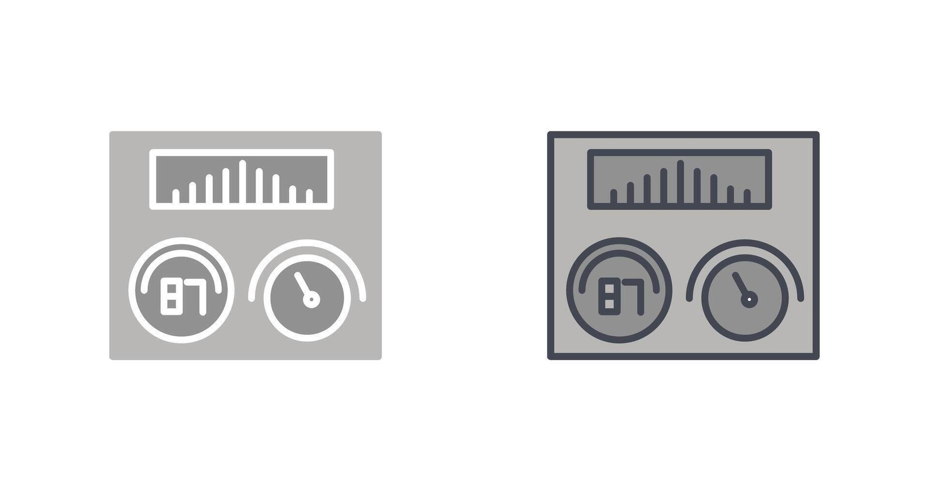 Thermoregulator Icon Design vector