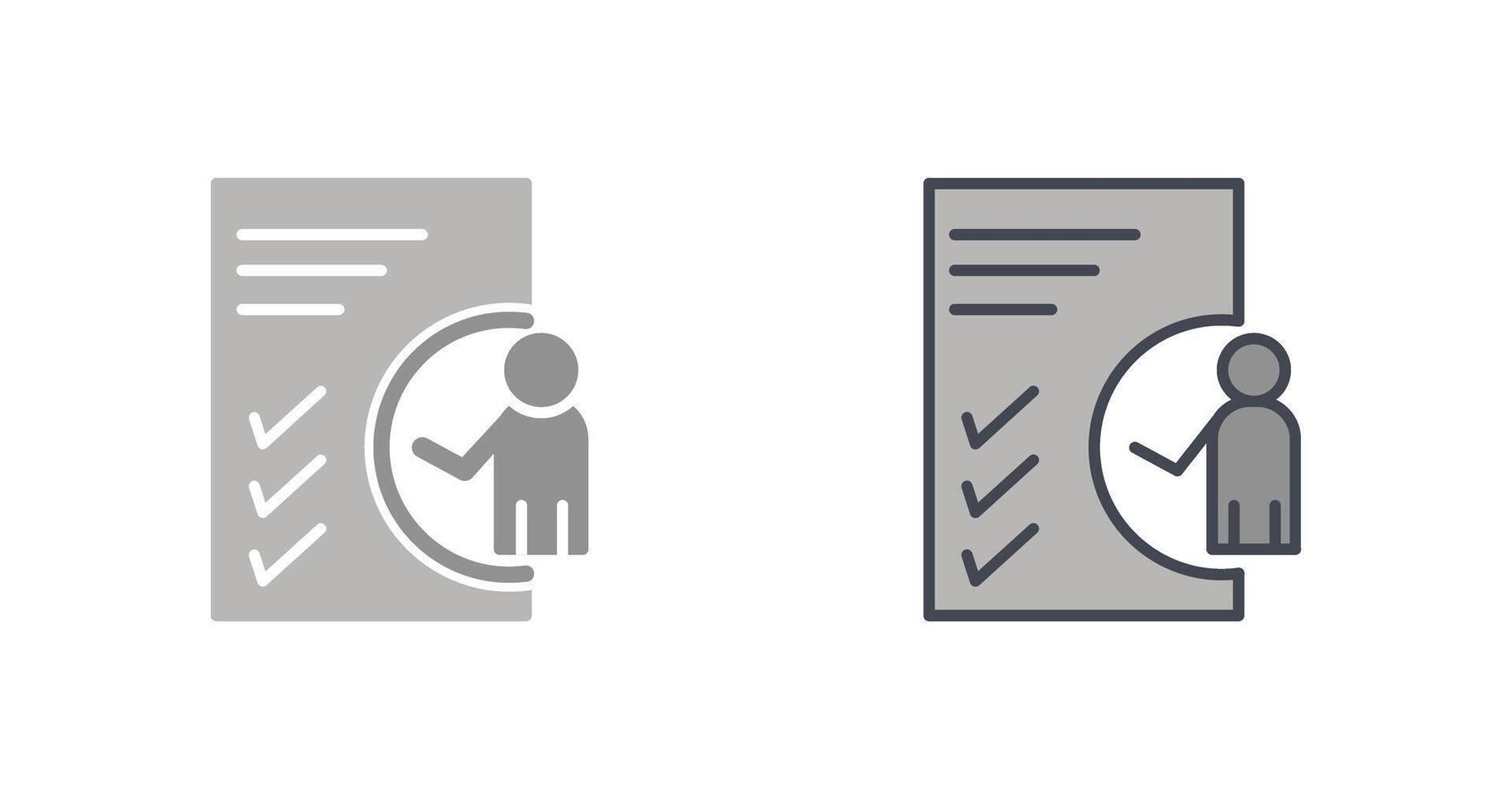 Checklist Icon Design vector
