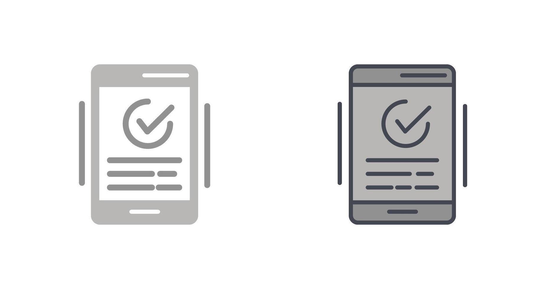Order Confirmed Icon Design vector