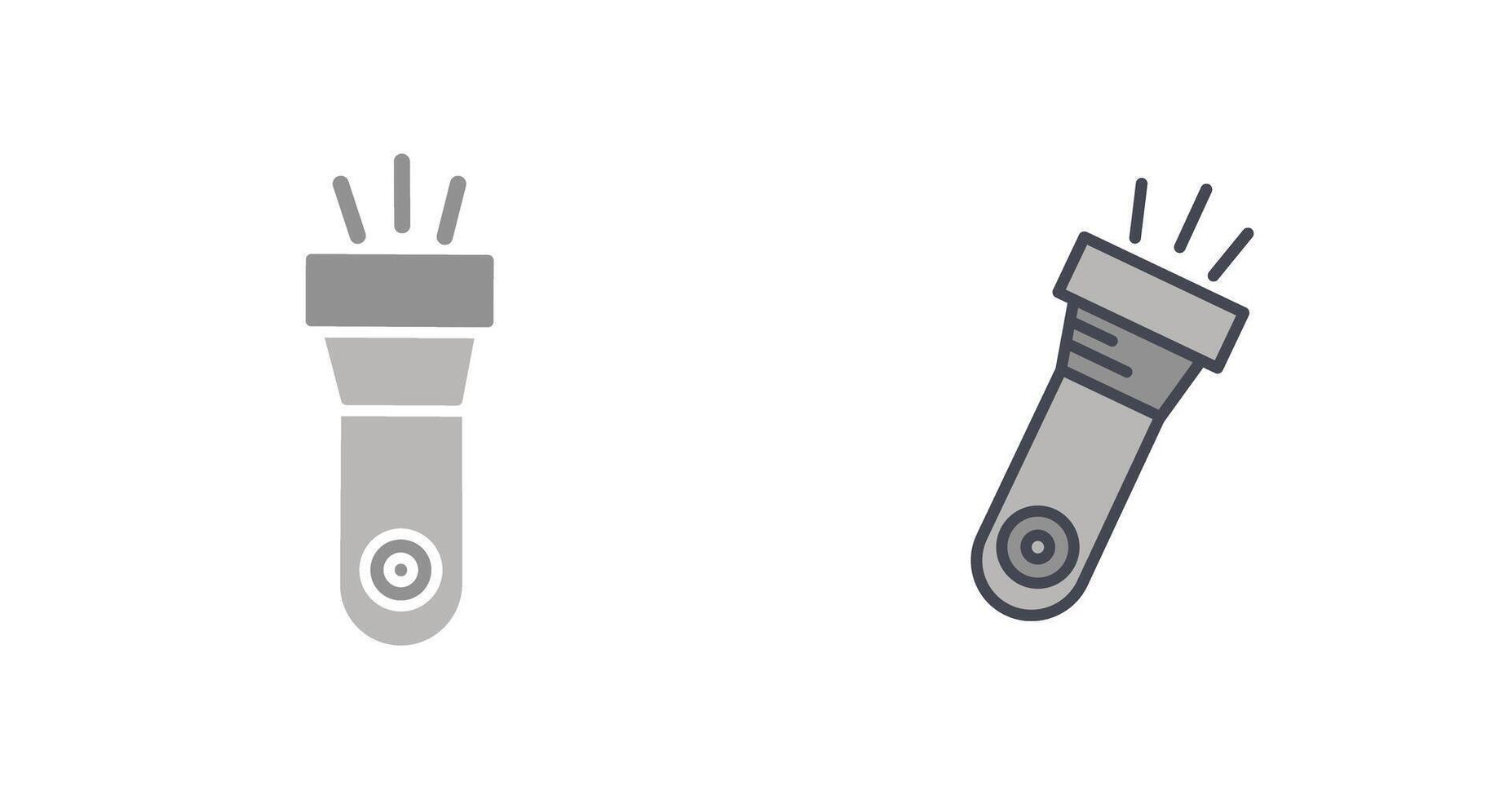 Flashlight Icon Design vector