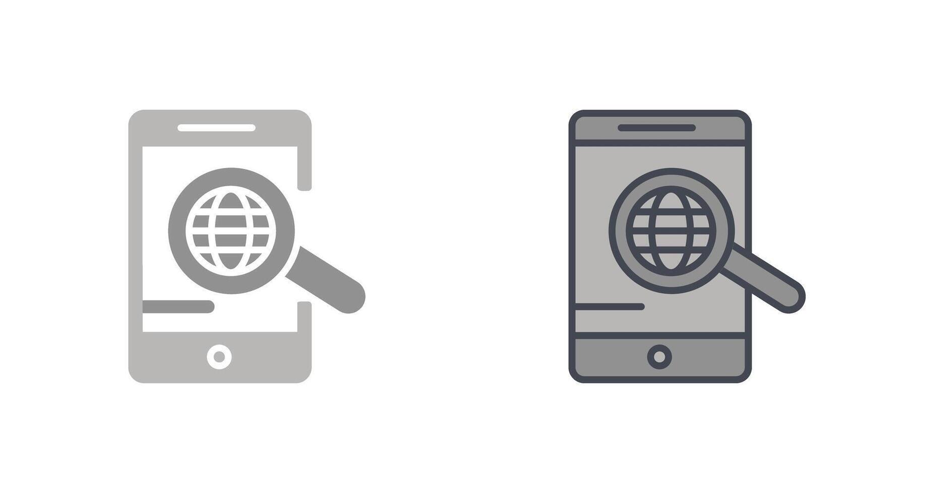 Research Icon Design vector