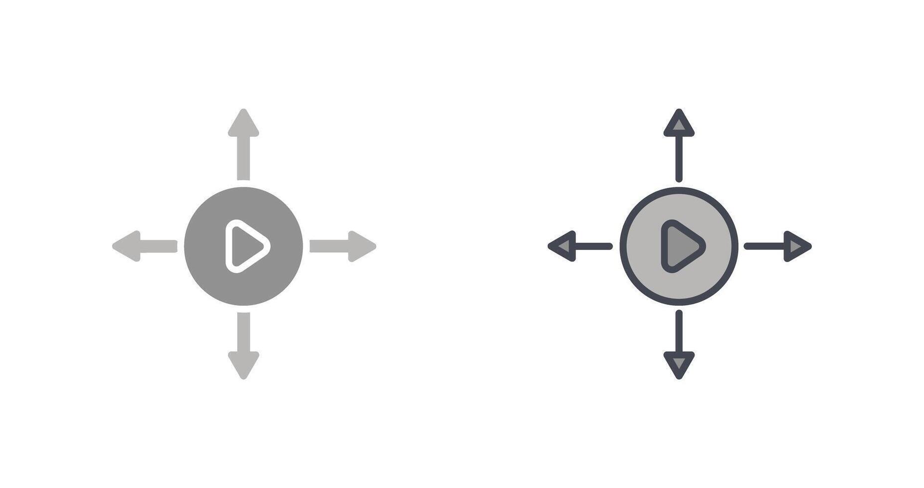 Viral Content Icon Design vector