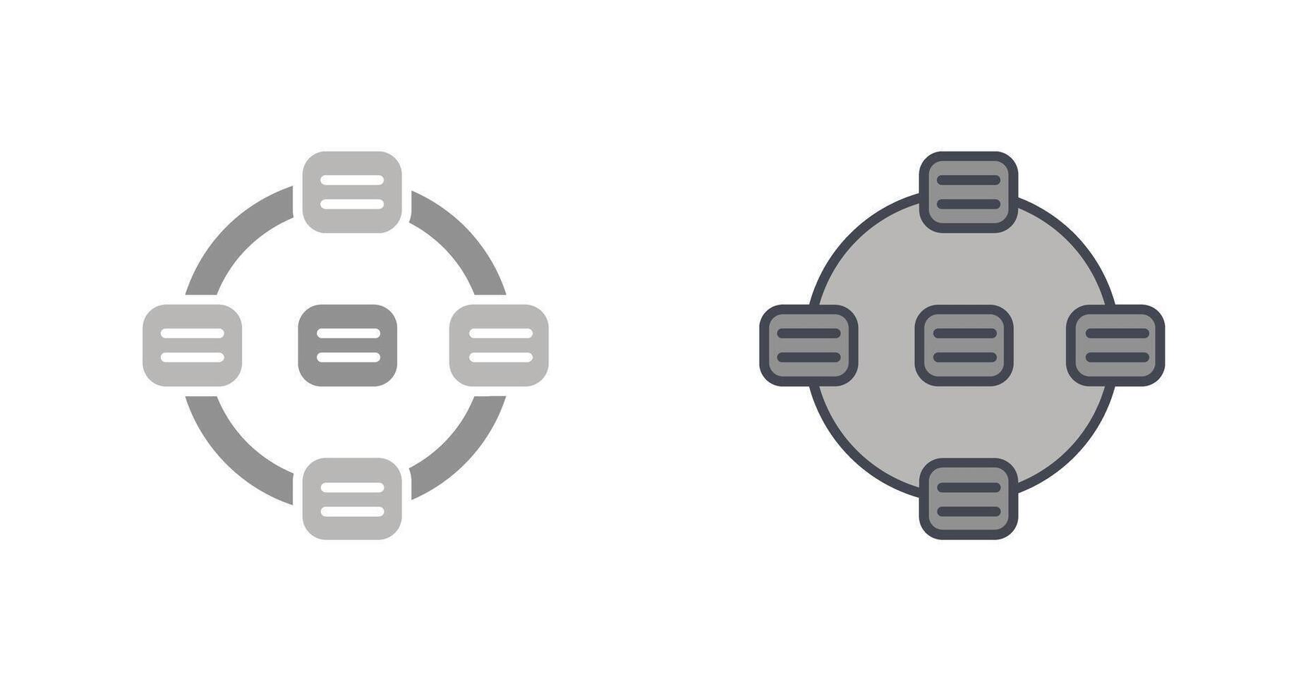Strategy Consultation Icon Design vector