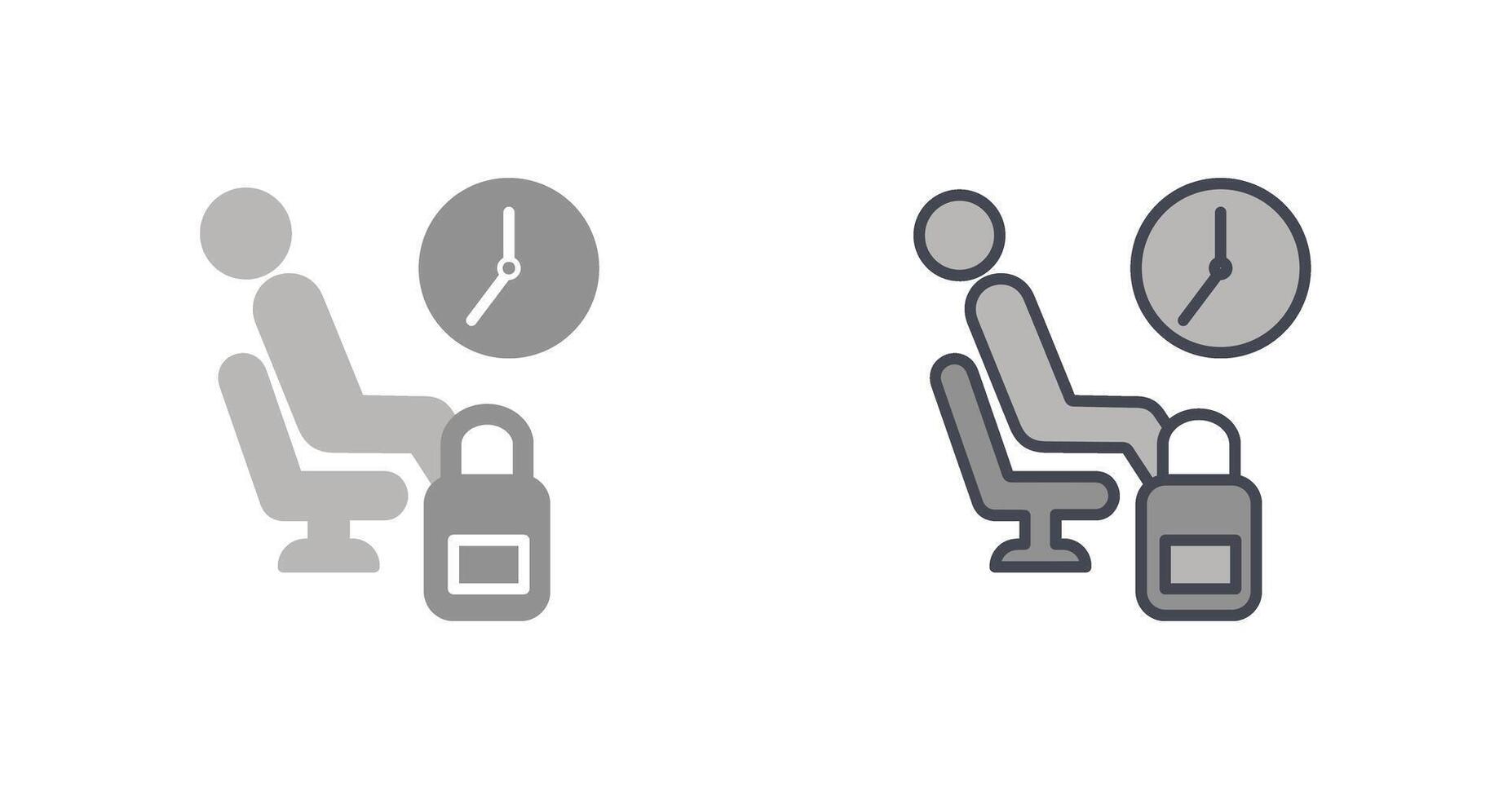 Waiting Icon Design vector