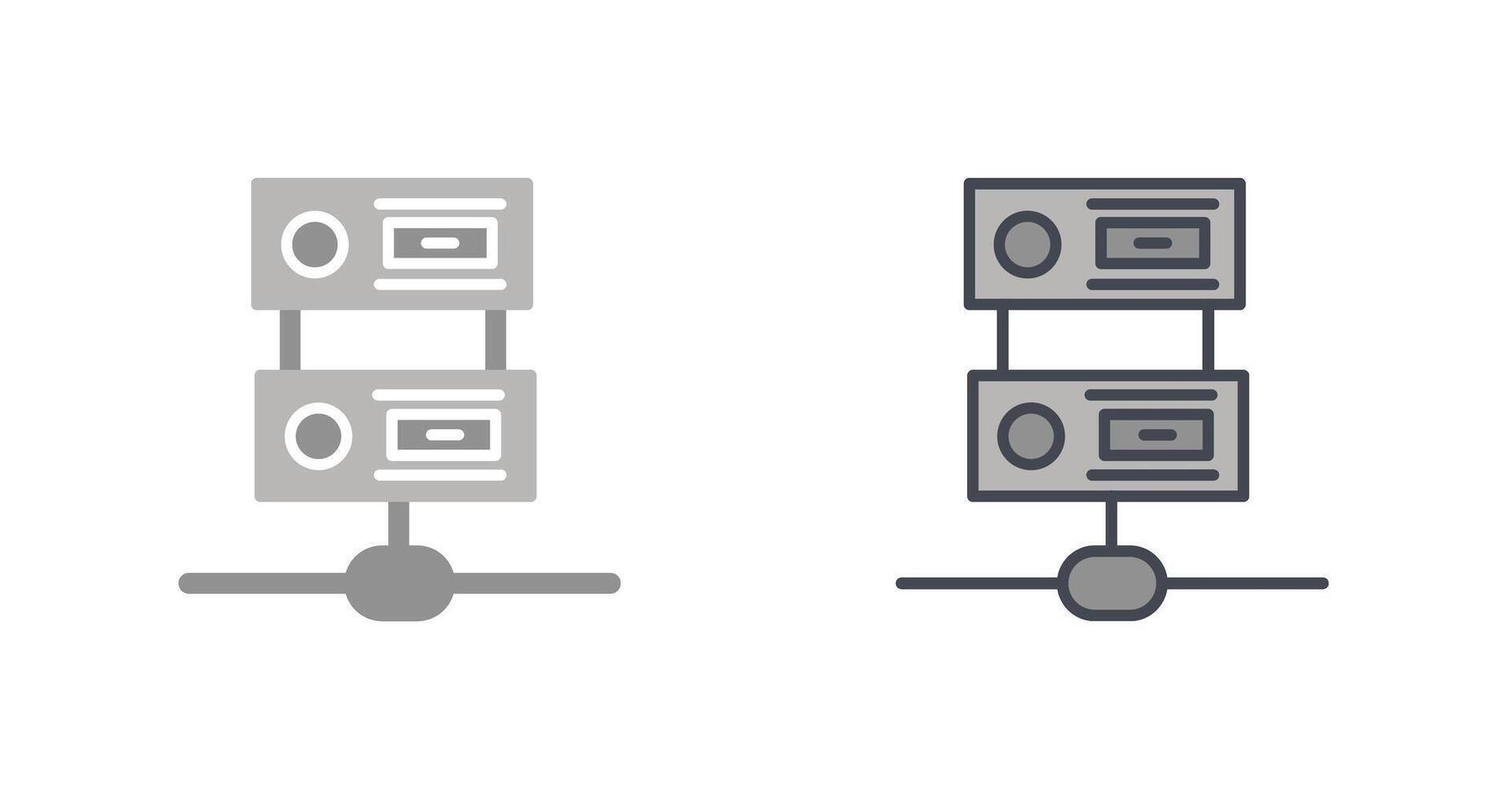 Server Icon Design vector