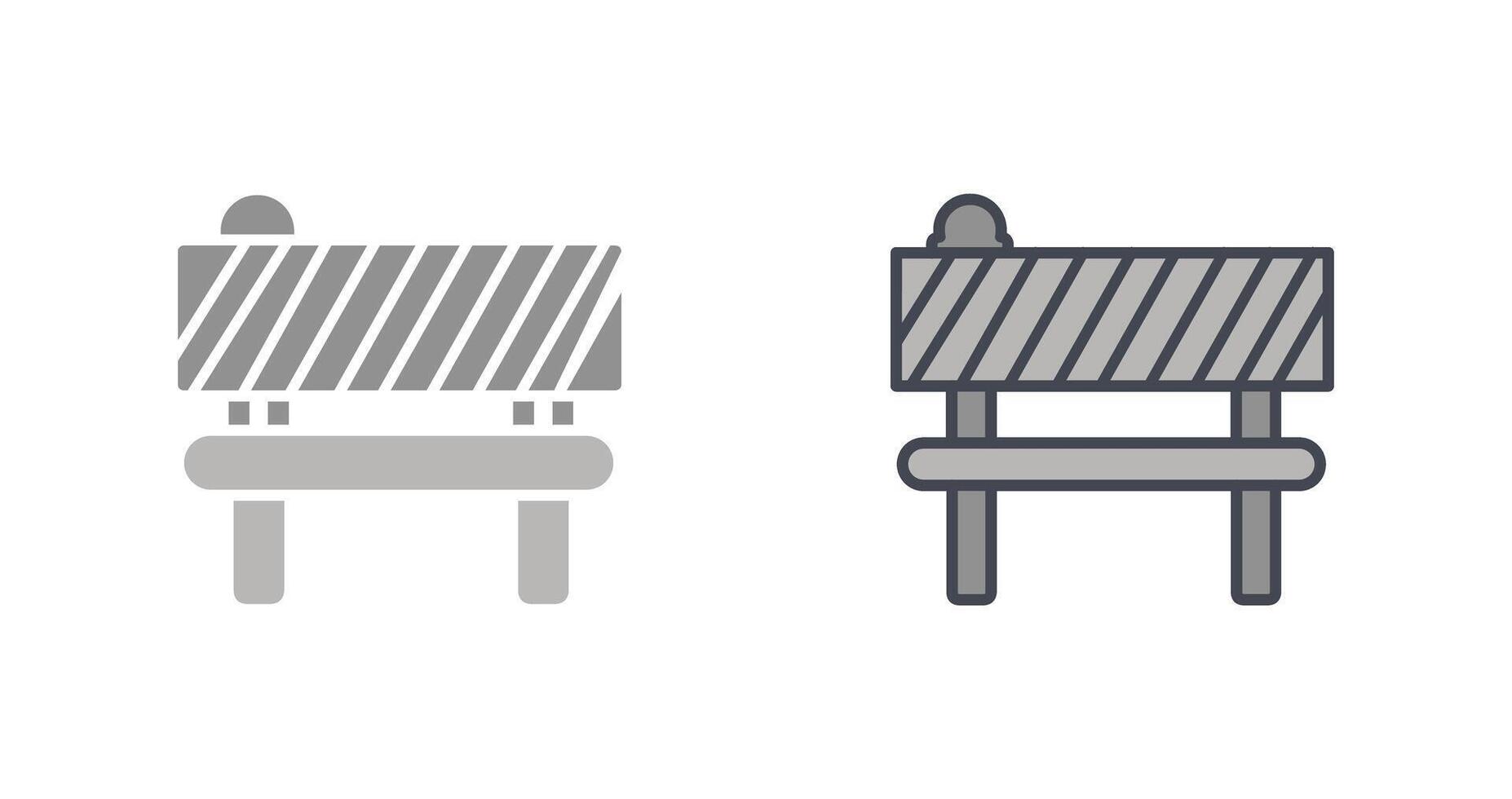Barrier Icon Design vector