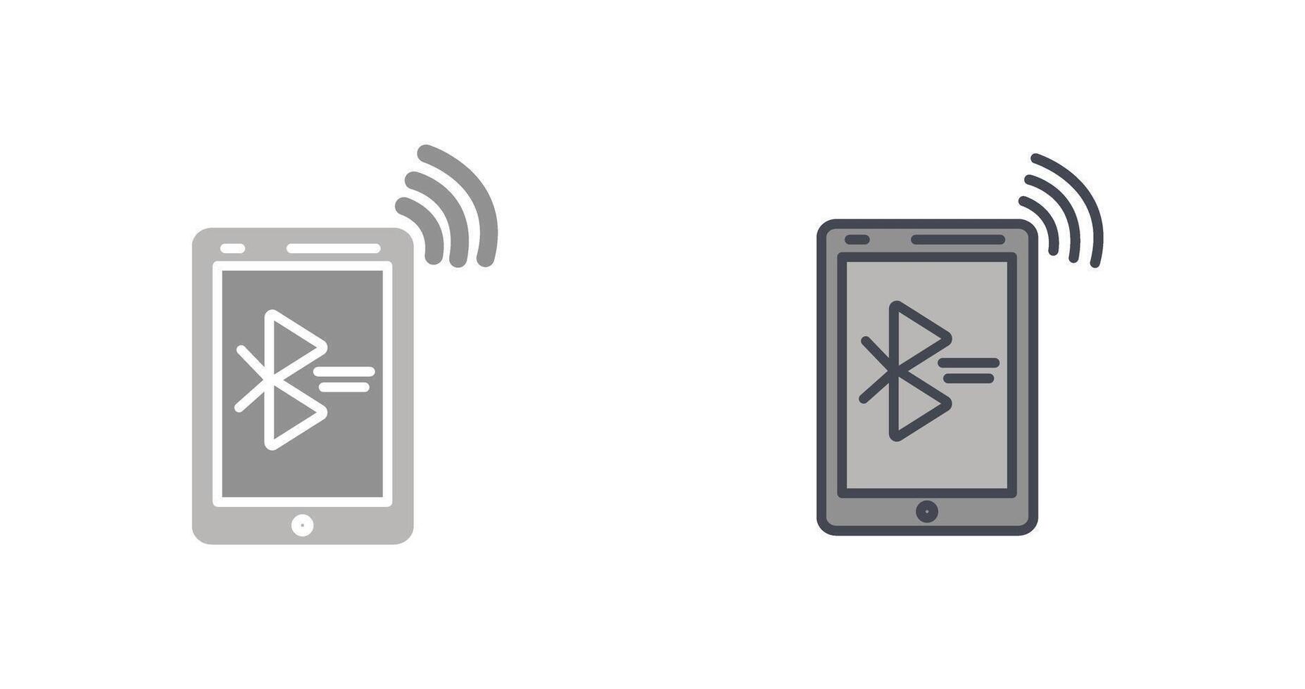 Bluetooth Icon Design vector