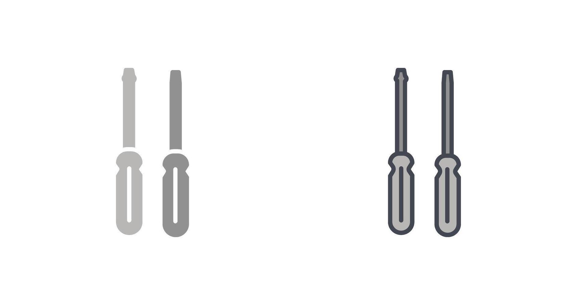 Screwdriver Icon Design vector