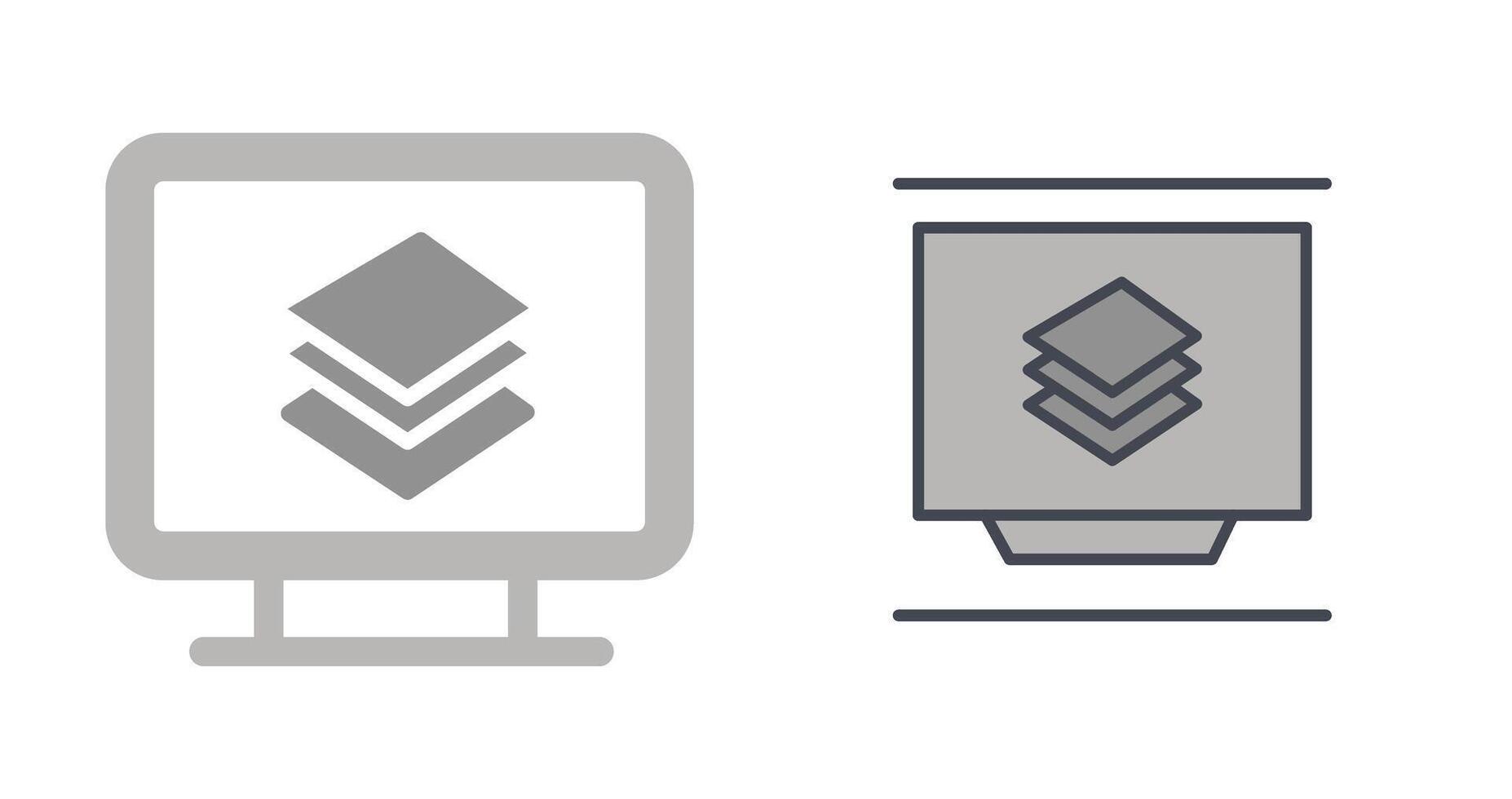 Layer Icon Design vector
