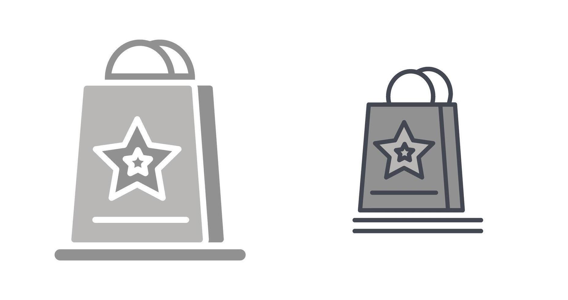 diseño de icono de bolsa de compras vector