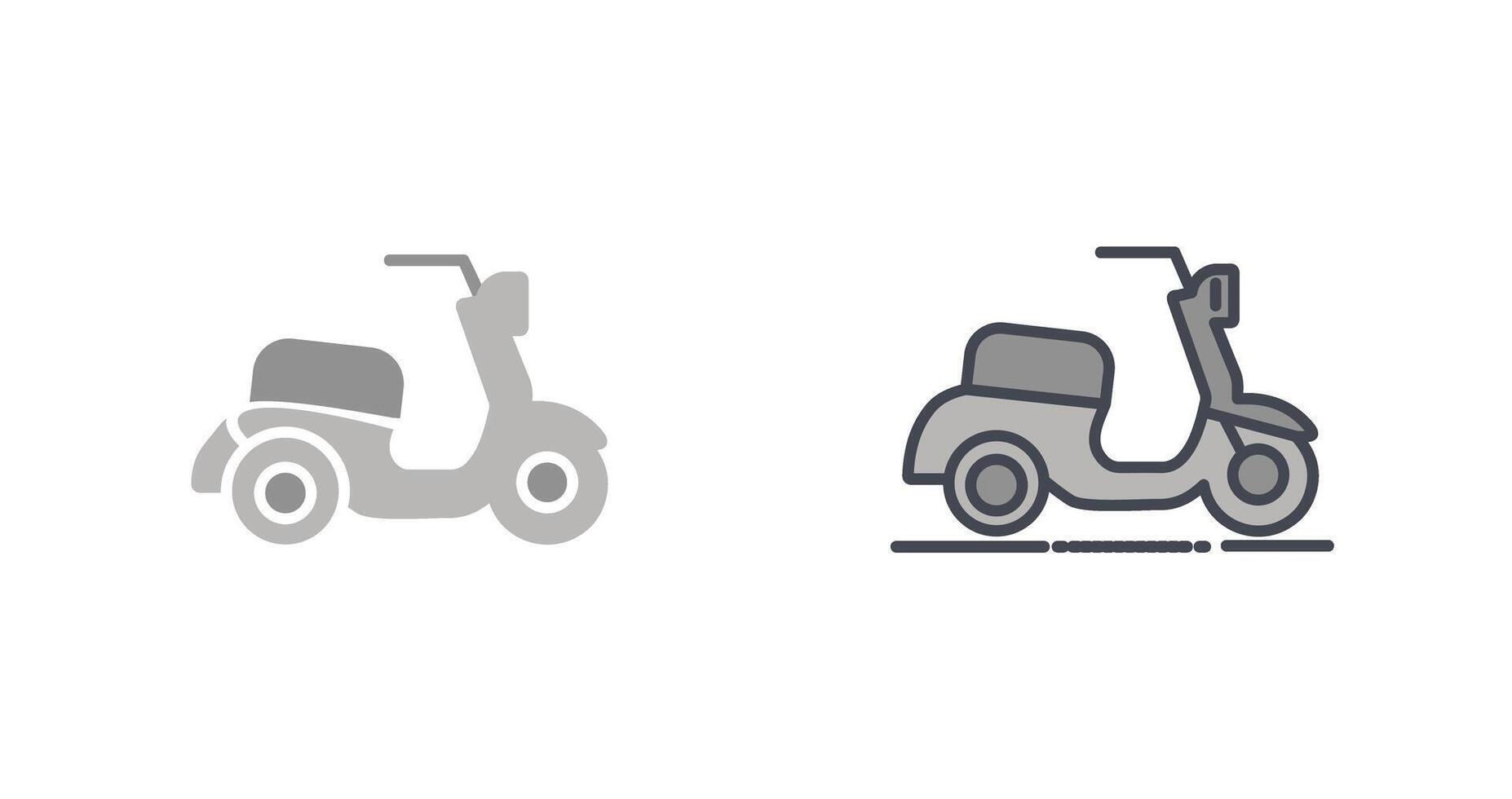 Scooter Icon Design vector