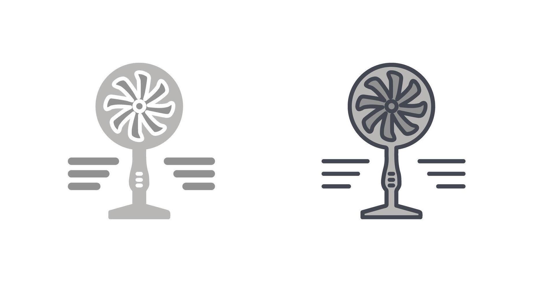 Fan Icon Design vector