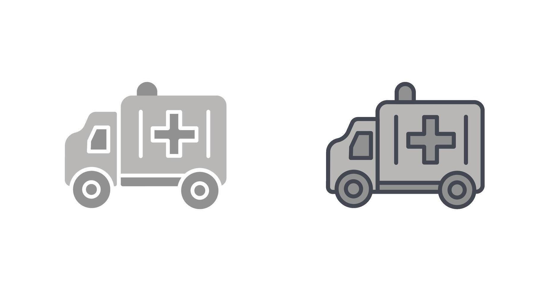 Ambulance Icon Design vector