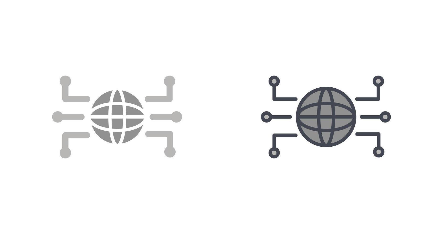 Internet Icon Design vector