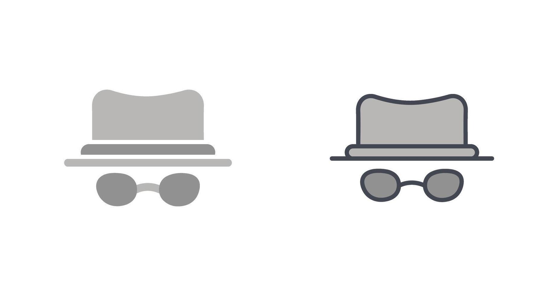 Spy Icon Design vector