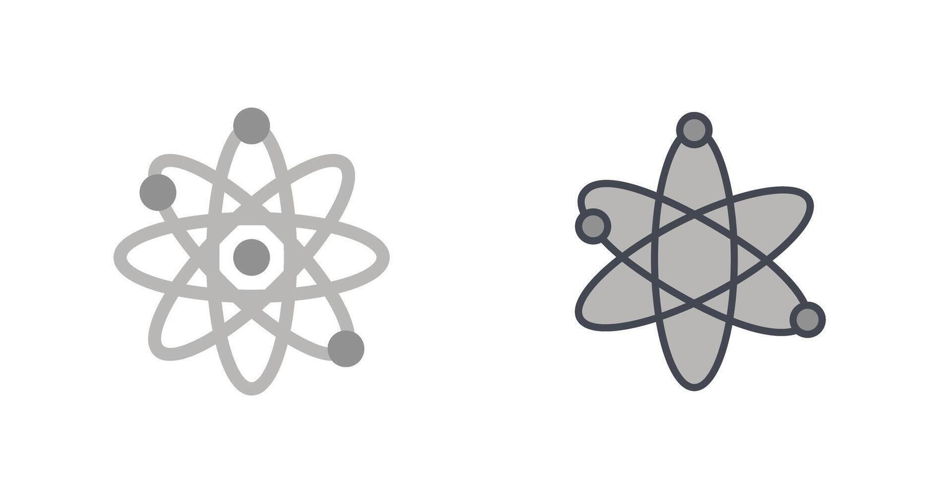 protón icono diseño vector
