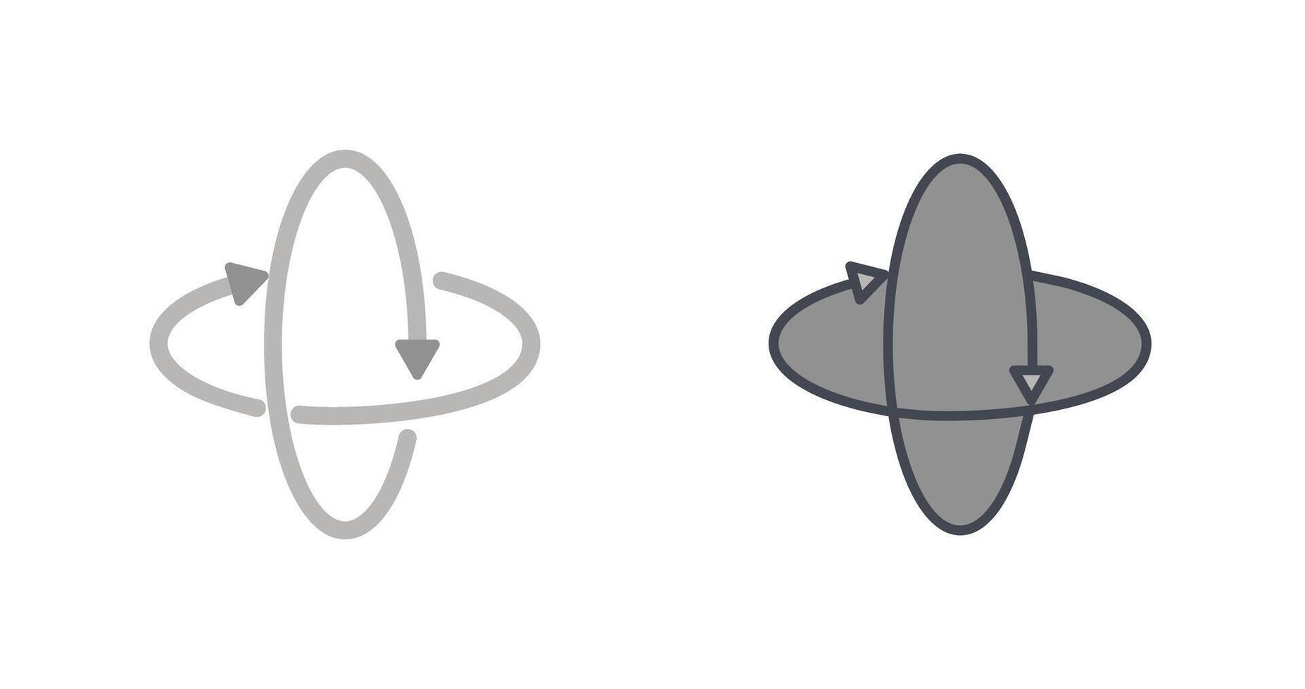 Rotate Icon Design vector