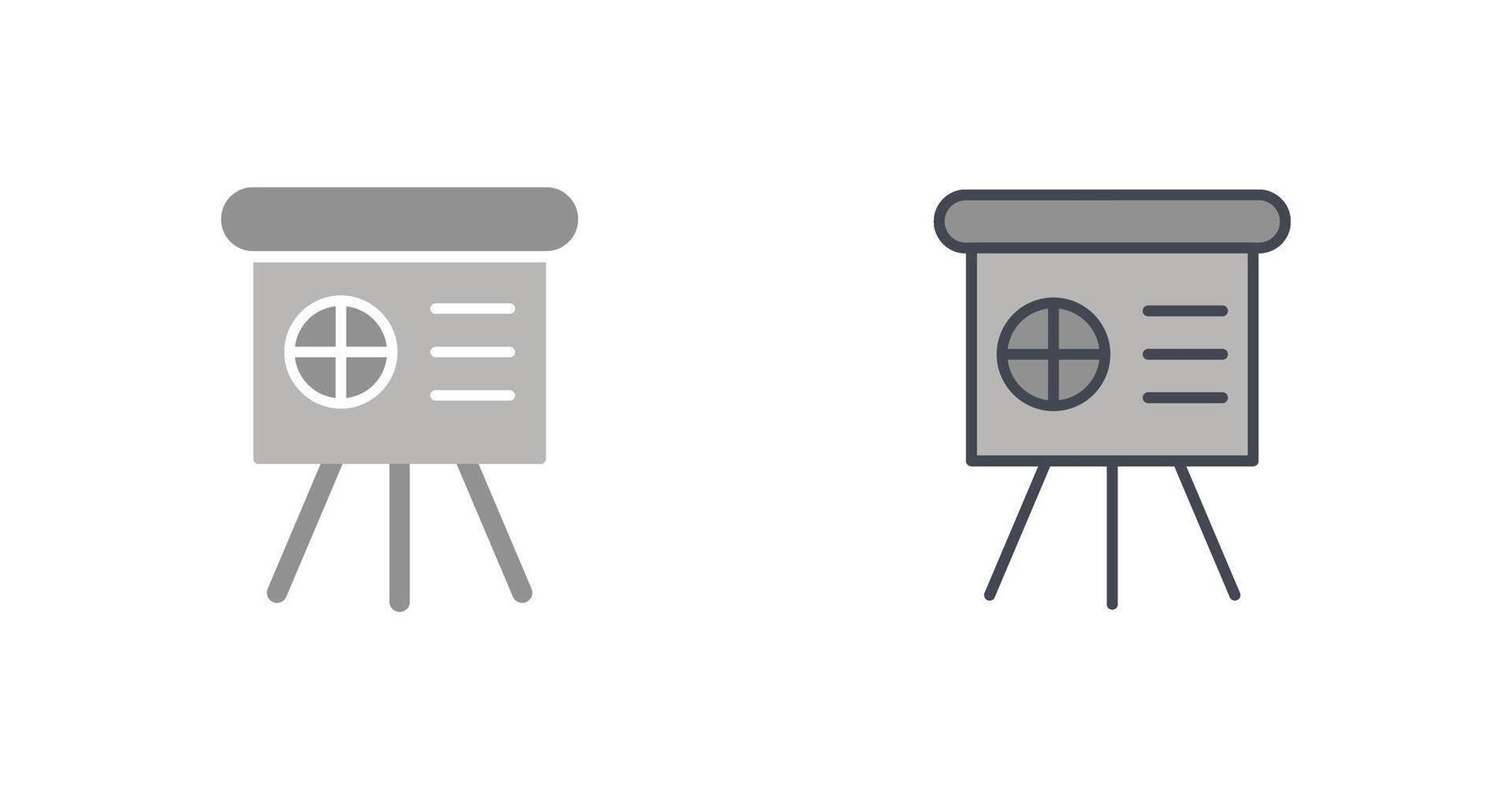 Presentation Icon Design vector