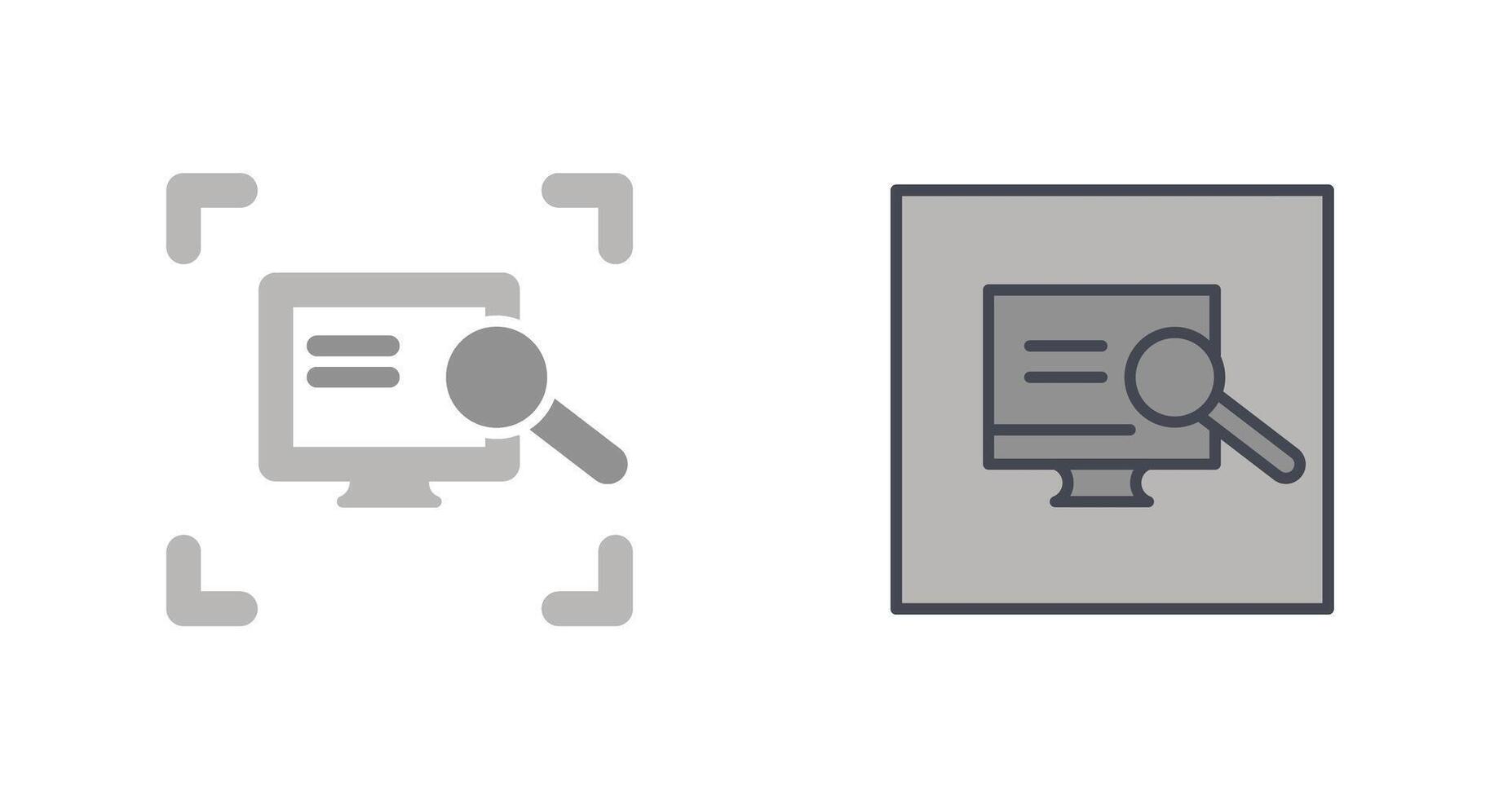 Scan Icon Design vector
