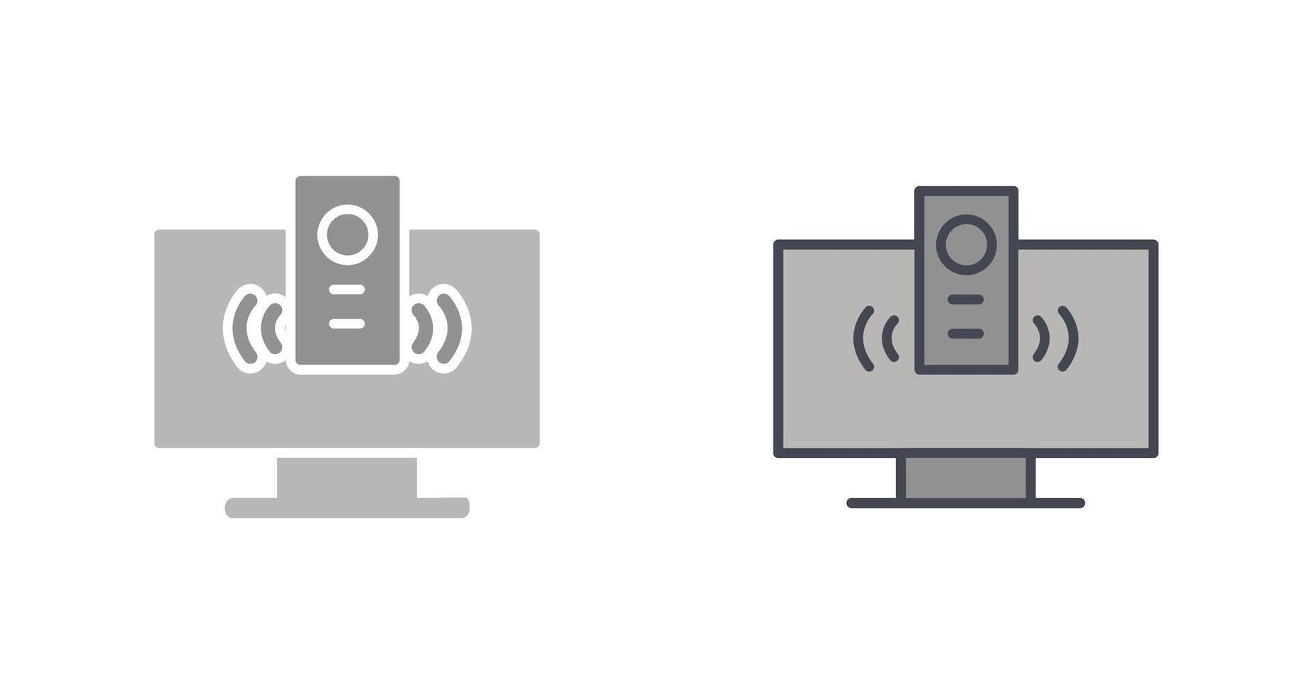 Remote Icon Design vector