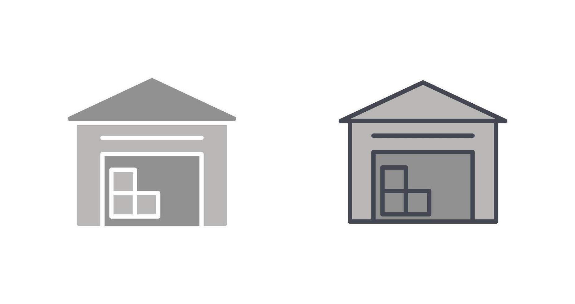 Warehouse Icon Design vector