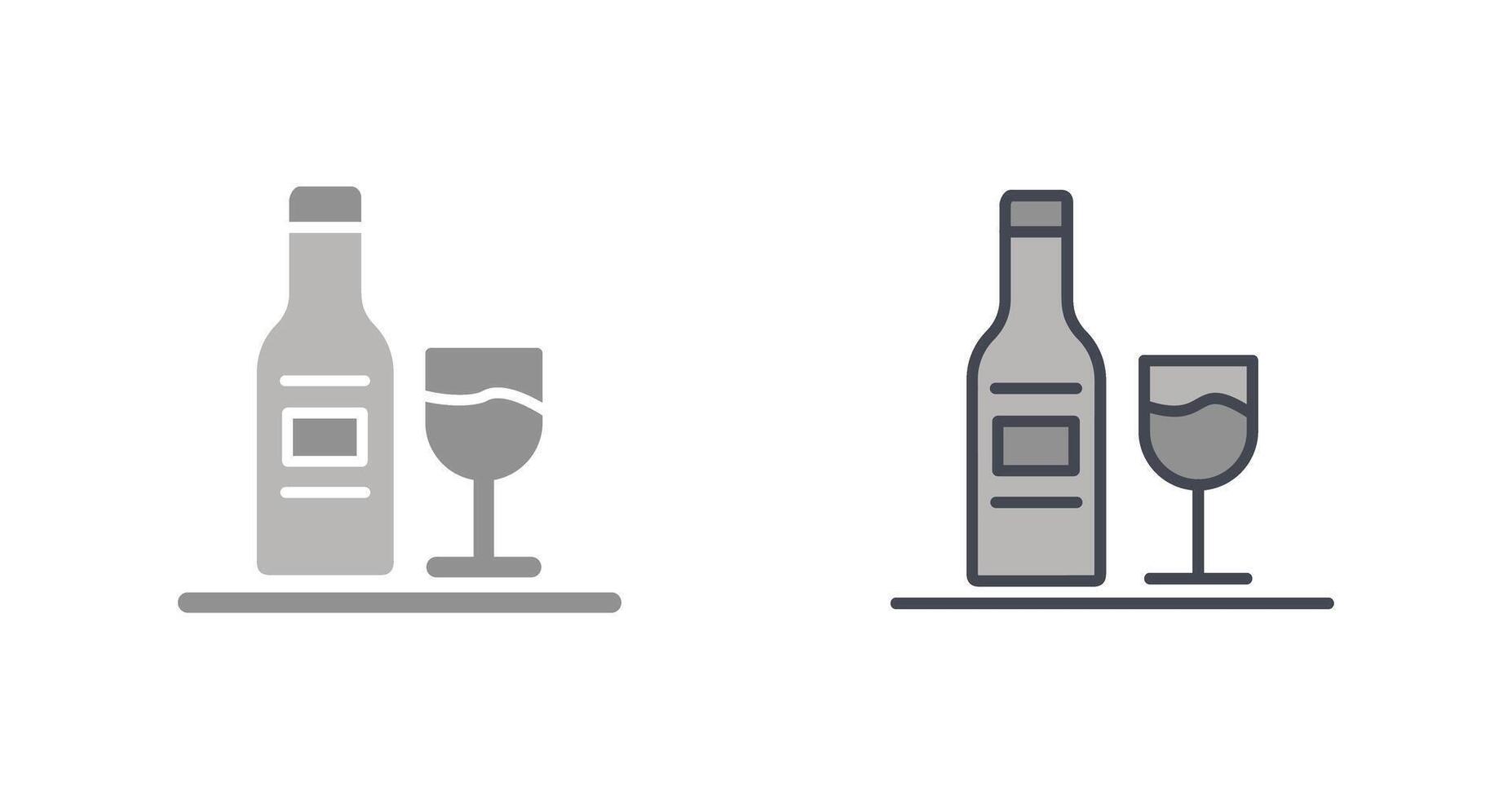Alcohol Icon Design vector