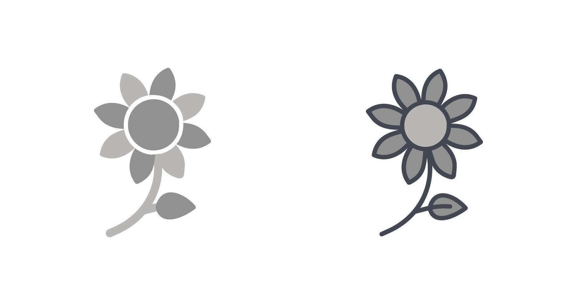 Flowers Icon Design vector