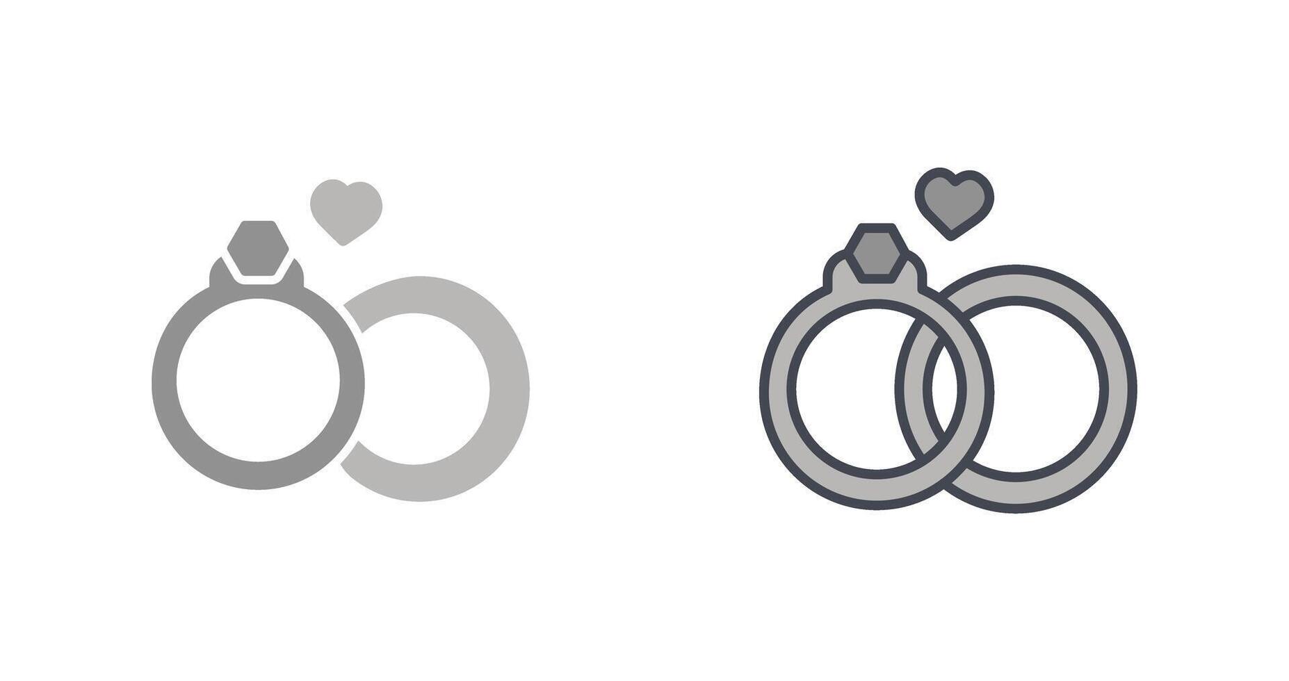 matrimonio icono diseño vector