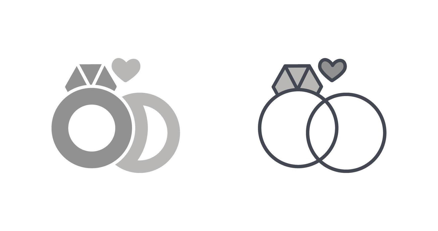 Ring Icon Design vector