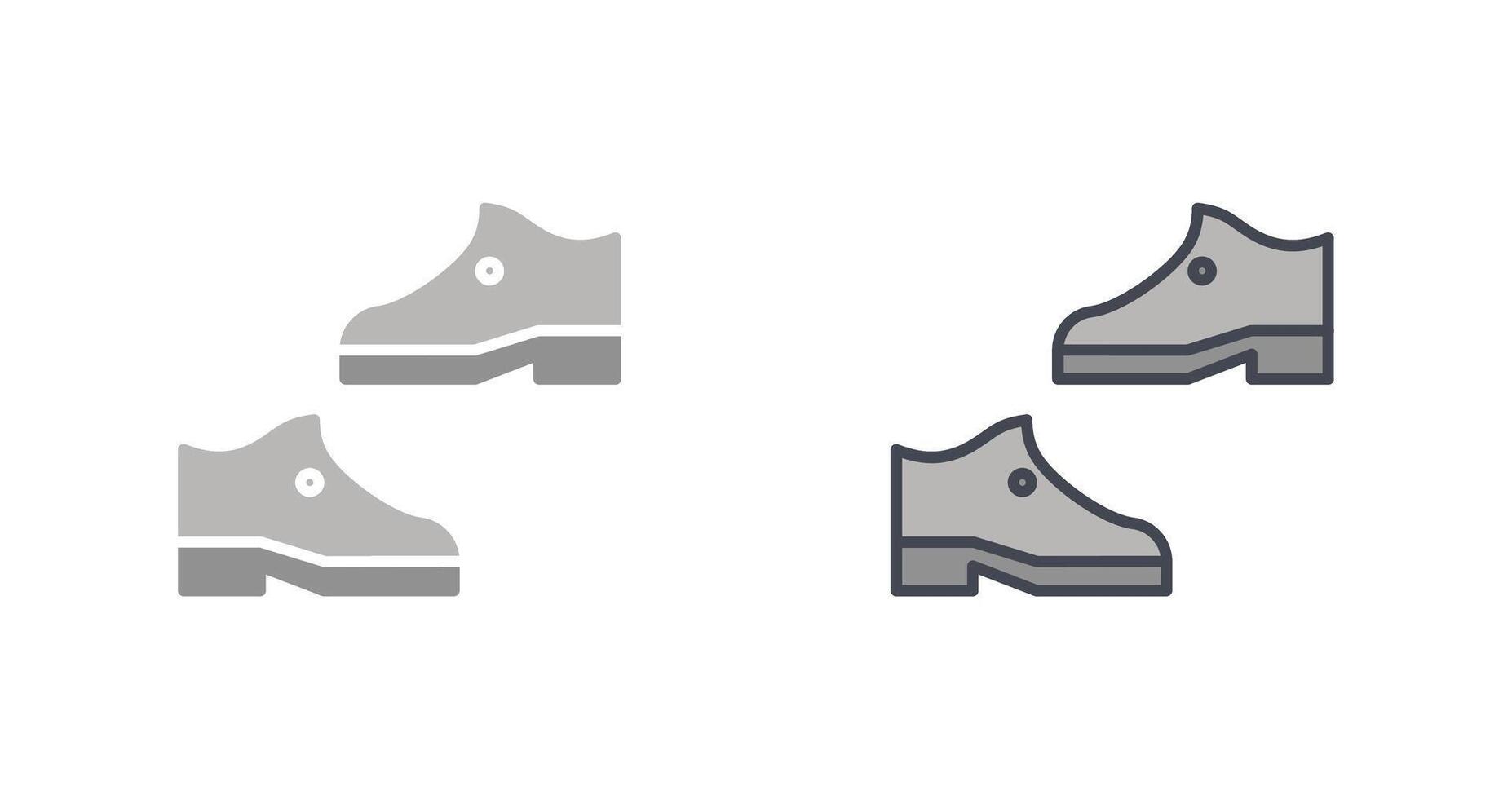 diseño de icono de botas vector